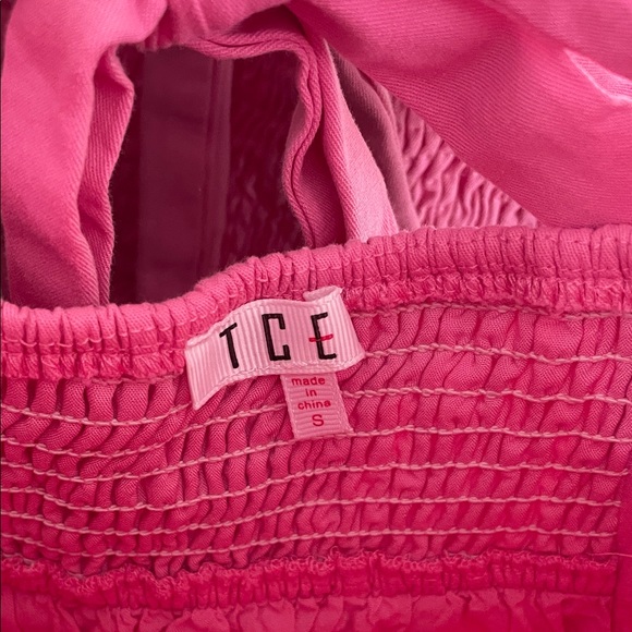 TCEC Pink Ruffle Mini Dress - Picture 6 of 6